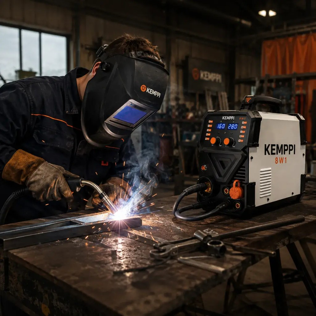 Kemppi přenosná svářečka do garáže a na stavbu