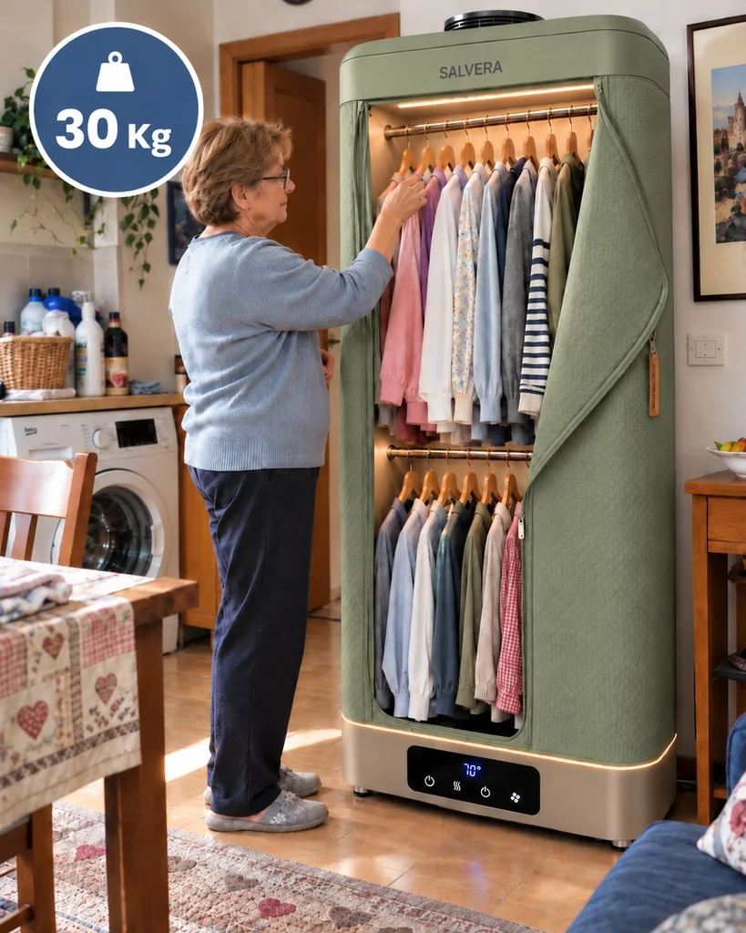 SALVERA™ — ASCIUGATRICE PORTATILE 3 IN 1